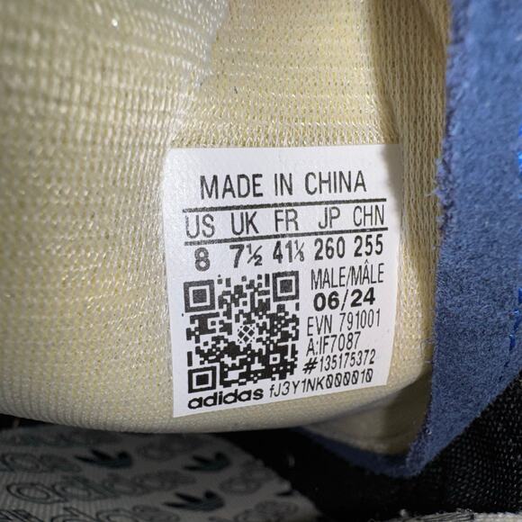 NWT Adidas Handball Spezial Shoes Night Indigo Blue Cream White 8M 9W - Picture 10 of 12